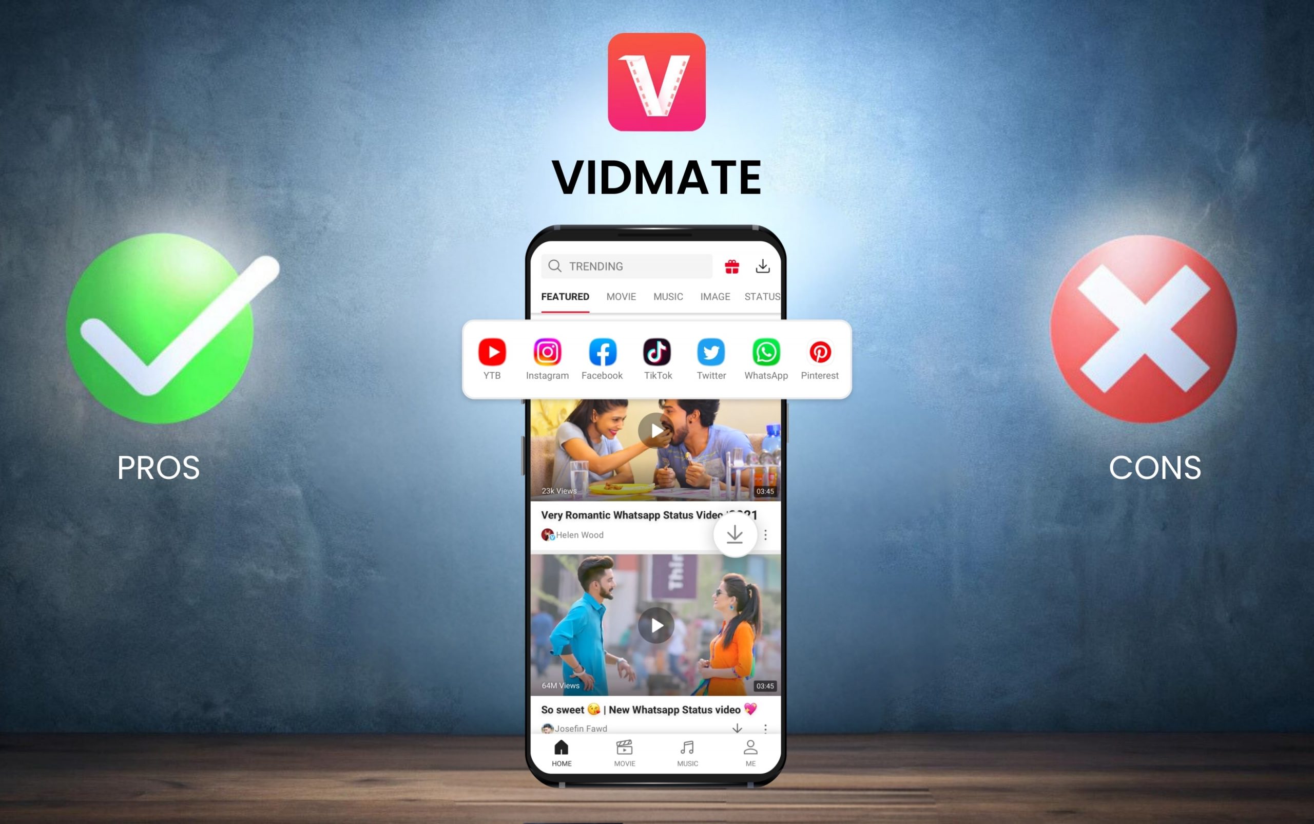 VidMate App Review Pros Cons and User Guide
